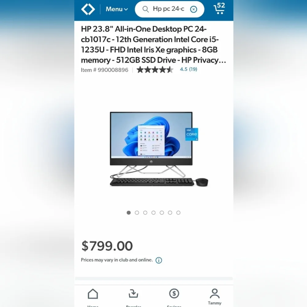 Hp all in one desktop